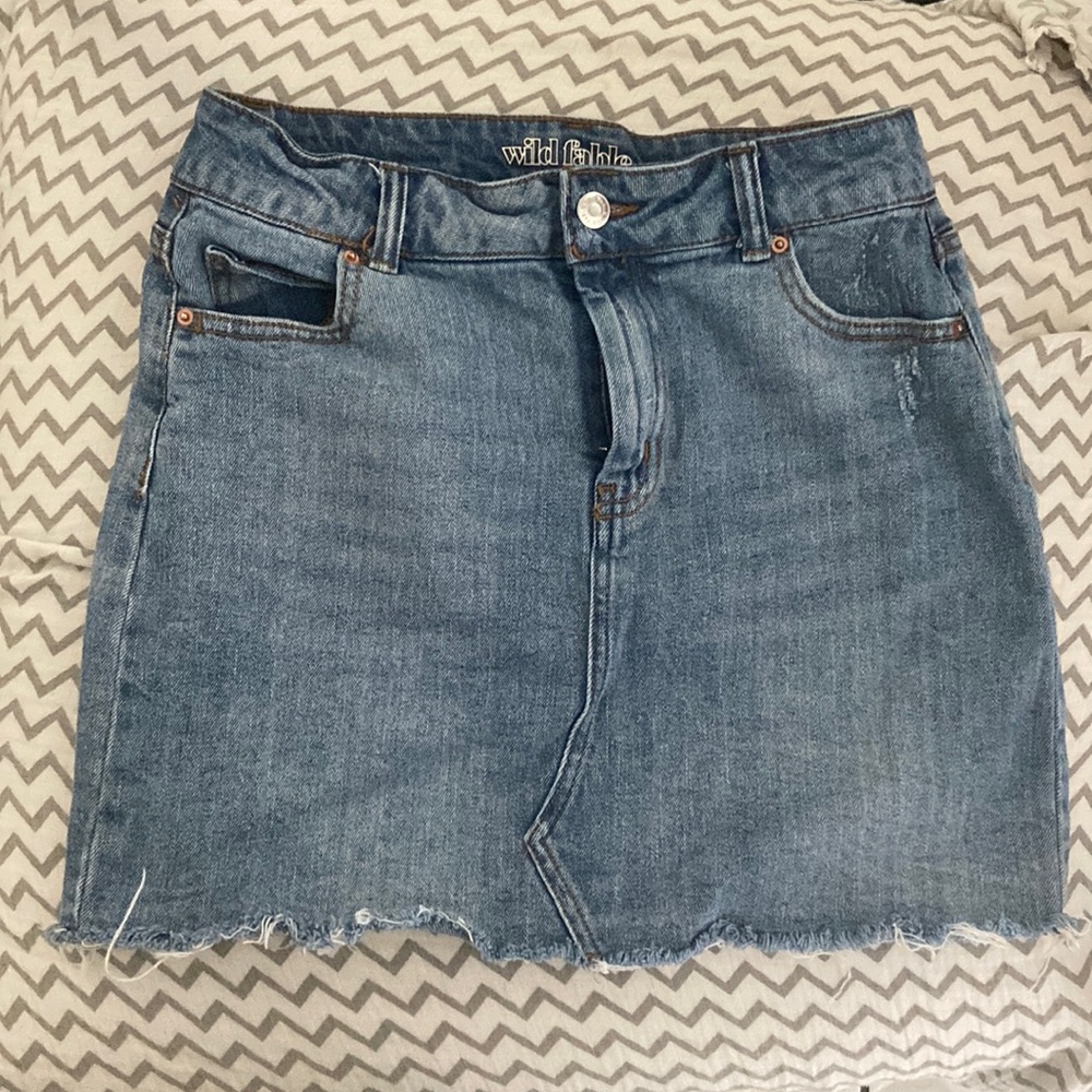 Jean skirt